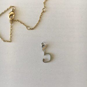 Stella & Dot Sterling Silver Five 5 Charm